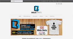 Desktop Screenshot of boldshirts.com