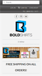 Mobile Screenshot of boldshirts.com